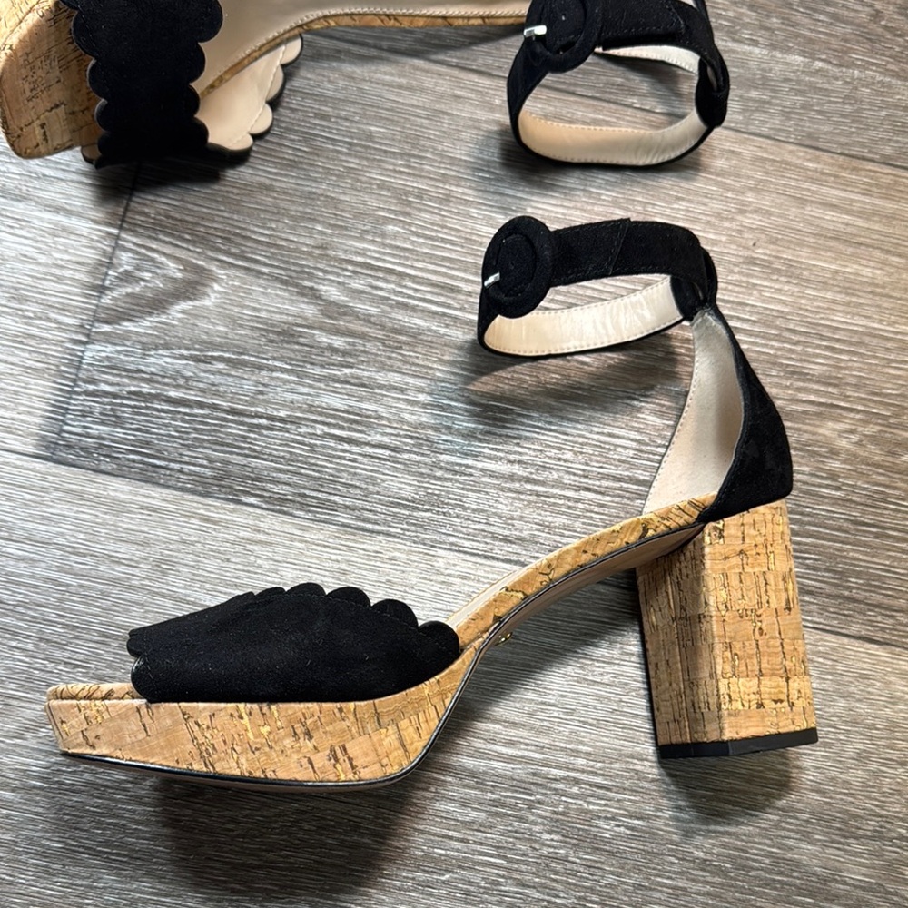 Pelle Moda Elegant Black and Tan Women's Heels size 10 (b109) - Picture 2 of 8